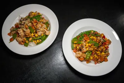 Cauliflower and Carrot Stir-fry