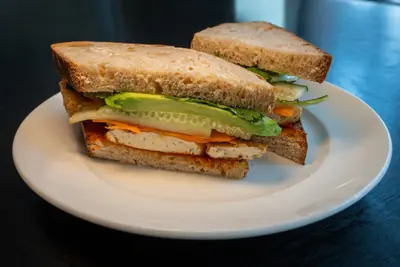 Gochujang Tofu Sandwich