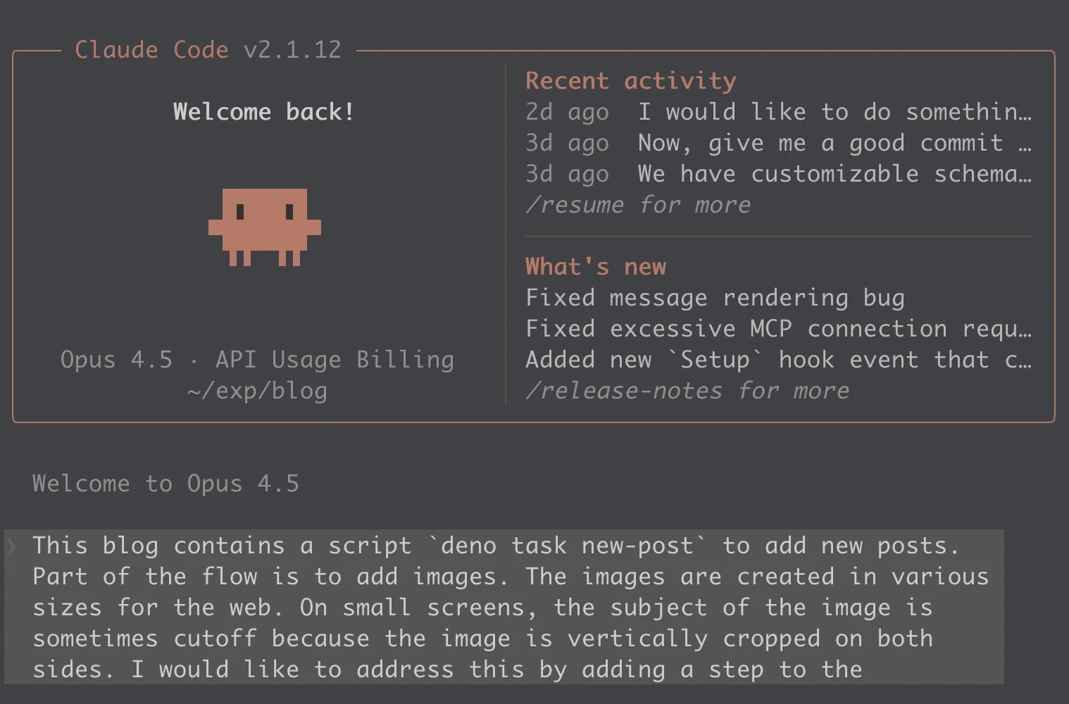 Implementing a feature with Claude Code