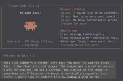 Implementing a feature with Claude Code