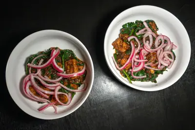 Noor's Black Lime Tofu