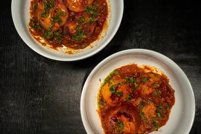Sweet Potato in Tomato, Lime, and Cardamom Sauce