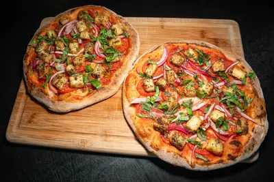 Tofu Margherita Pizza